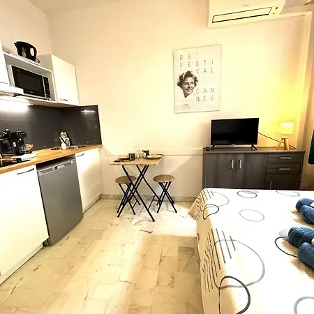 Apartment Cannes Center Wifi Ac 100 M From Croisette Behind Martinez Hotel Cannes